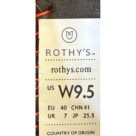Rothy’s The Round Toe Flat Bright Red Size 9.5 EUC - Picture 9 of 9